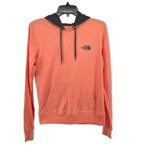The North Face Women’s Classic Fit Colorblock Long Sleeve Hoodie Top Medium
